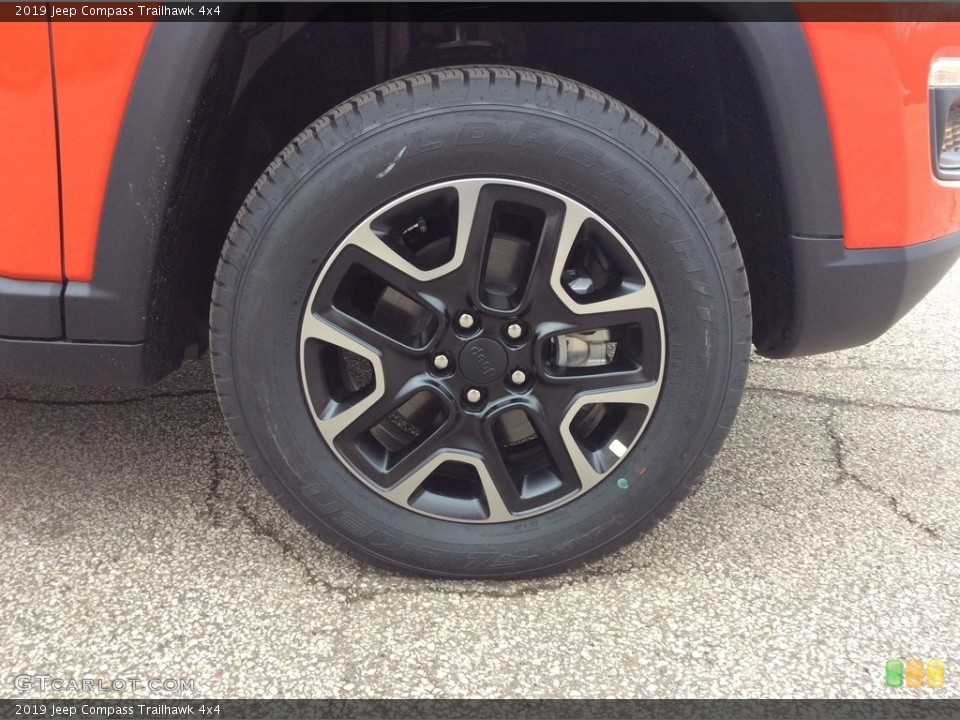 2019 Jeep Compass Trailhawk 4x4 Wheel and Tire Photo #131140679