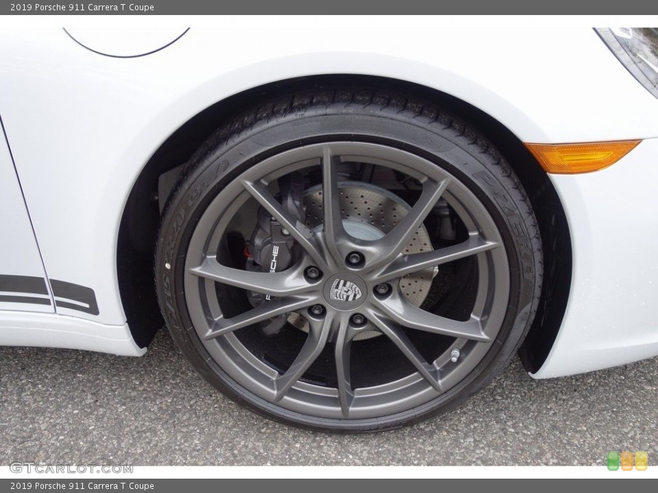 2019 Porsche 911 Carrera T Coupe Wheel and Tire Photo #131140826