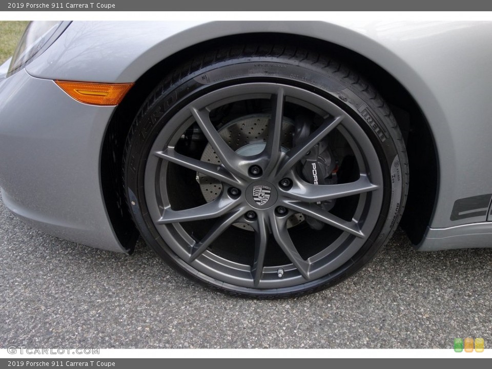 2019 Porsche 911 Carrera T Coupe Wheel and Tire Photo #131142143