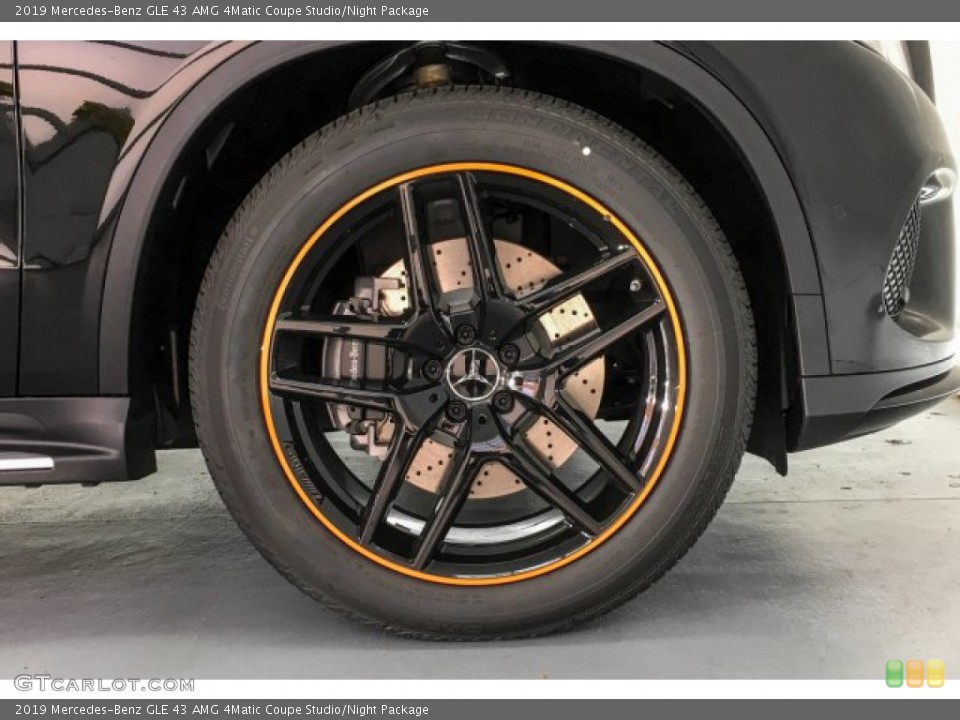 2019 Mercedes-Benz GLE 43 AMG 4Matic Coupe Studio/Night Package Wheel and Tire Photo #131143655