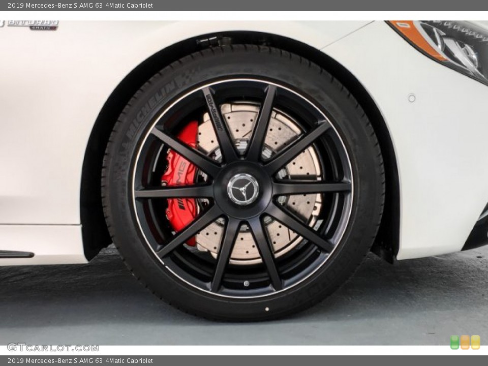 2019 Mercedes-Benz S AMG 63 4Matic Cabriolet Wheel and Tire Photo #131173244