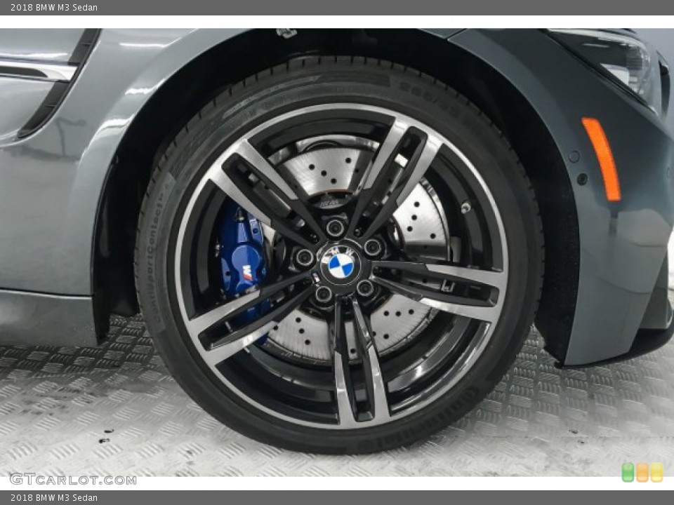 2018 BMW M3 Sedan Wheel and Tire Photo #131182600