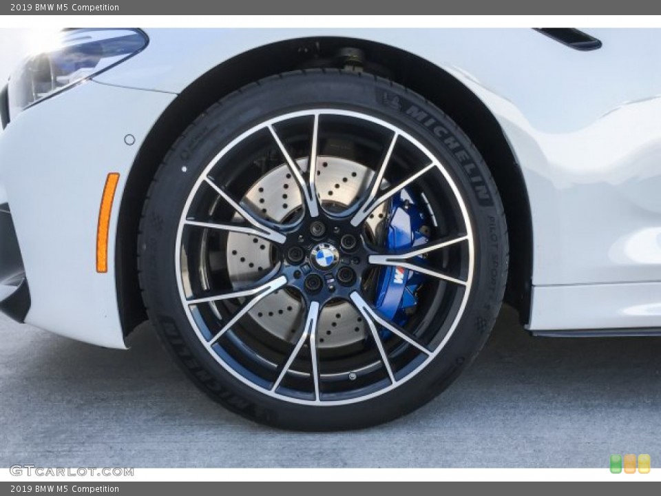 2019 BMW M5 Competition Wheel and Tire Photo #131193501