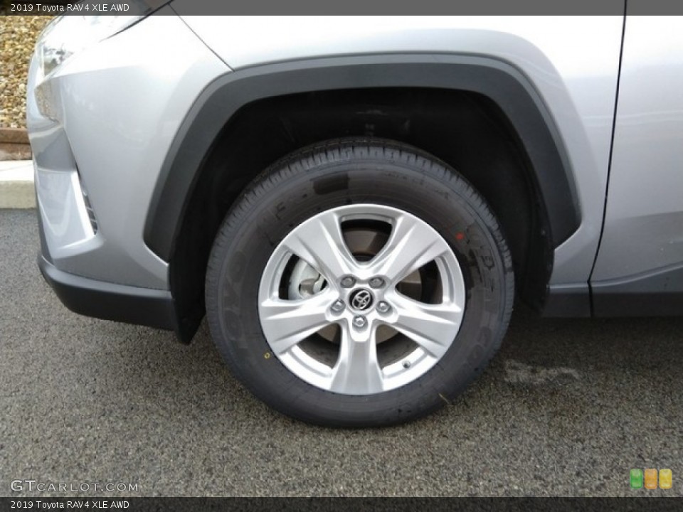 2019 Toyota RAV4 XLE AWD Wheel and Tire Photo #131203994