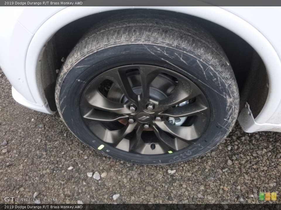 2019 Dodge Durango R/T Brass Monkey AWD Wheel and Tire Photo #131206631