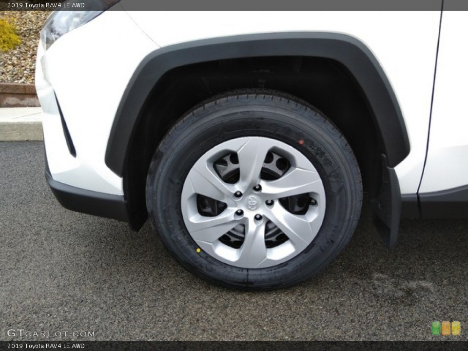 2019 Toyota RAV4 LE AWD Wheel and Tire Photo #131214167