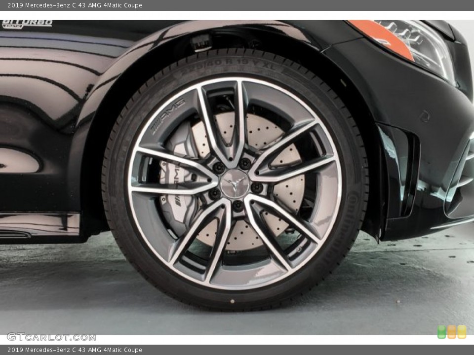 2019 Mercedes-Benz C 43 AMG 4Matic Coupe Wheel and Tire Photo #131227866