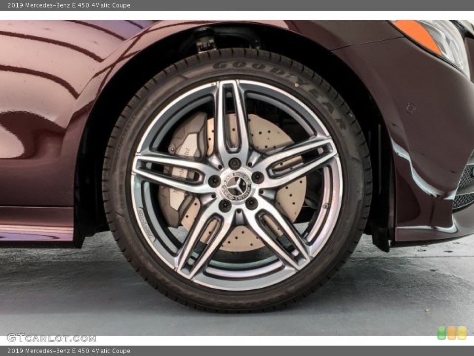 2019 Mercedes-Benz E 450 4Matic Coupe Wheel and Tire Photo #131228211