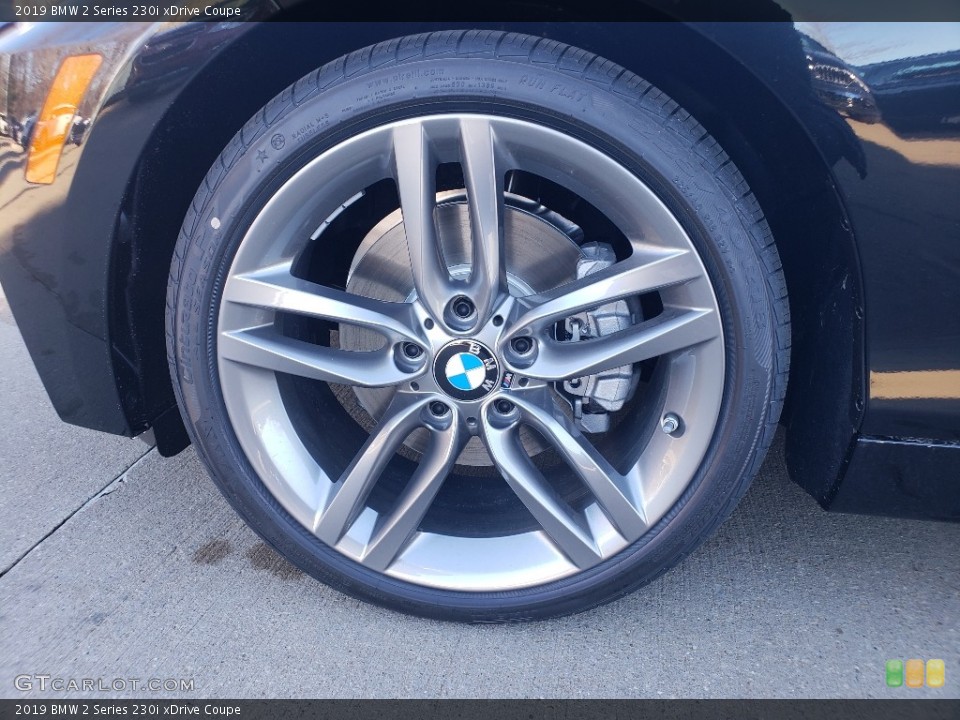 2019 BMW 2 Series 230i xDrive Coupe Wheel and Tire Photo #131253144