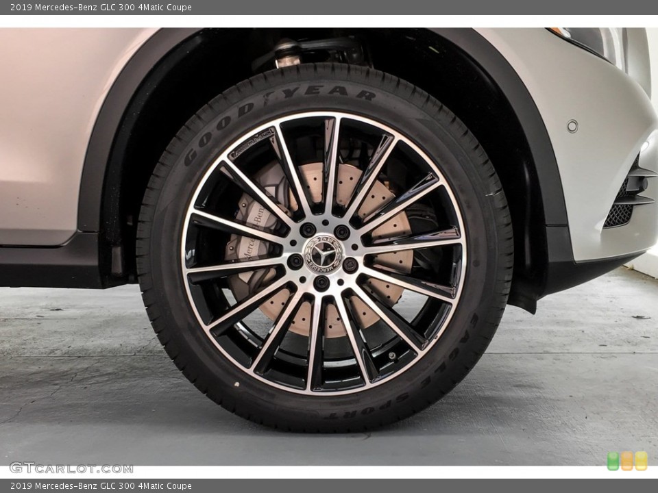 2019 Mercedes-Benz GLC 300 4Matic Coupe Wheel and Tire Photo #131263329