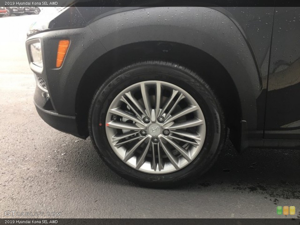 2019 Hyundai Kona SEL AWD Wheel and Tire Photo #131314536