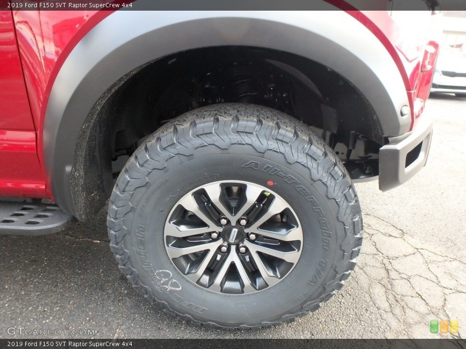 2019 Ford F150 SVT Raptor SuperCrew 4x4 Wheel and Tire Photo #131322062