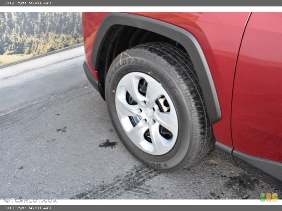 2019 Toyota RAV4 LE AWD Wheel and Tire Photo #131337603