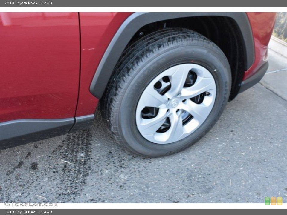 2019 Toyota RAV4 LE AWD Wheel and Tire Photo #131337633