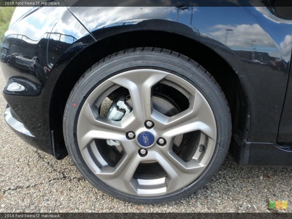 2018 Ford Fiesta ST Hatchback Wheel and Tire Photo #131342651