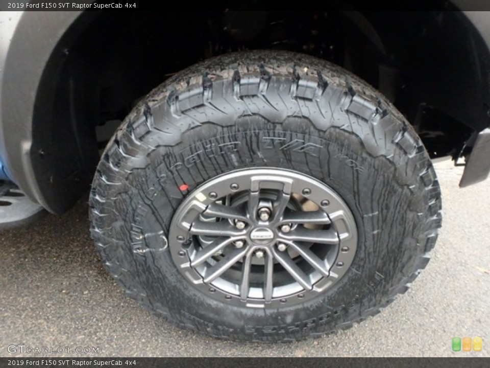 2019 Ford F150 SVT Raptor SuperCab 4x4 Wheel and Tire Photo #131344532