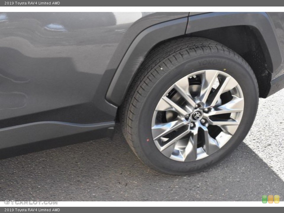 2019 Toyota RAV4 Limited AWD Wheel and Tire Photo #131347538