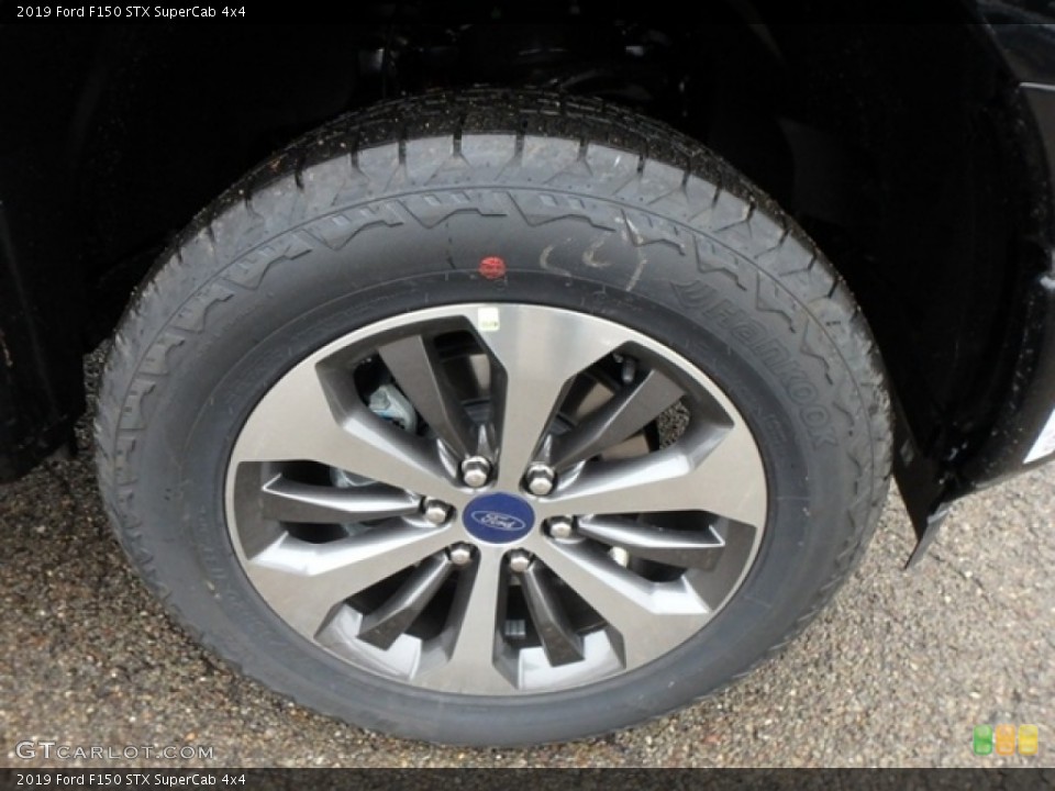 2019 Ford F150 STX SuperCab 4x4 Wheel and Tire Photo #131348471