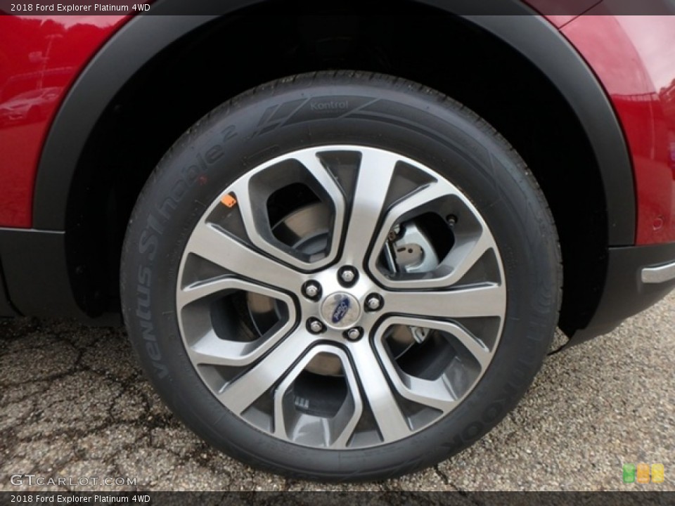 2018 Ford Explorer Platinum 4WD Wheel and Tire Photo #131358608