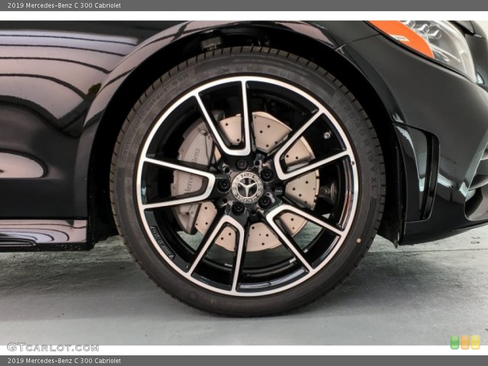 2019 Mercedes-Benz C 300 Cabriolet Wheel and Tire Photo #131362652