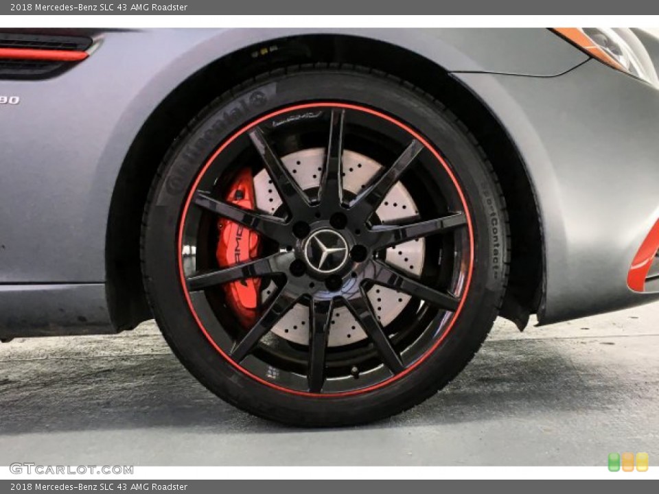2018 Mercedes-Benz SLC 43 AMG Roadster Wheel and Tire Photo #131379926