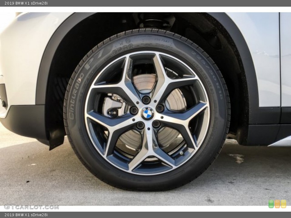 2019 BMW X1 sDrive28i Wheel and Tire Photo #131382251
