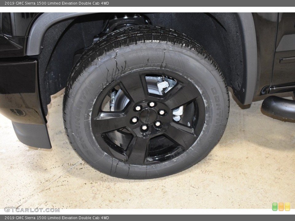 2019 GMC Sierra 1500 Limited Elevation Double Cab 4WD Wheel and Tire Photo #131390796