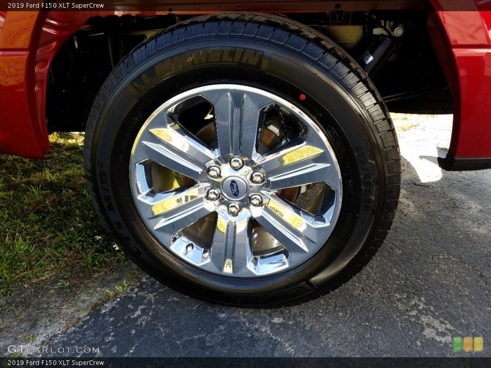 2019 Ford F150 XLT SuperCrew Wheel and Tire Photo #131404548