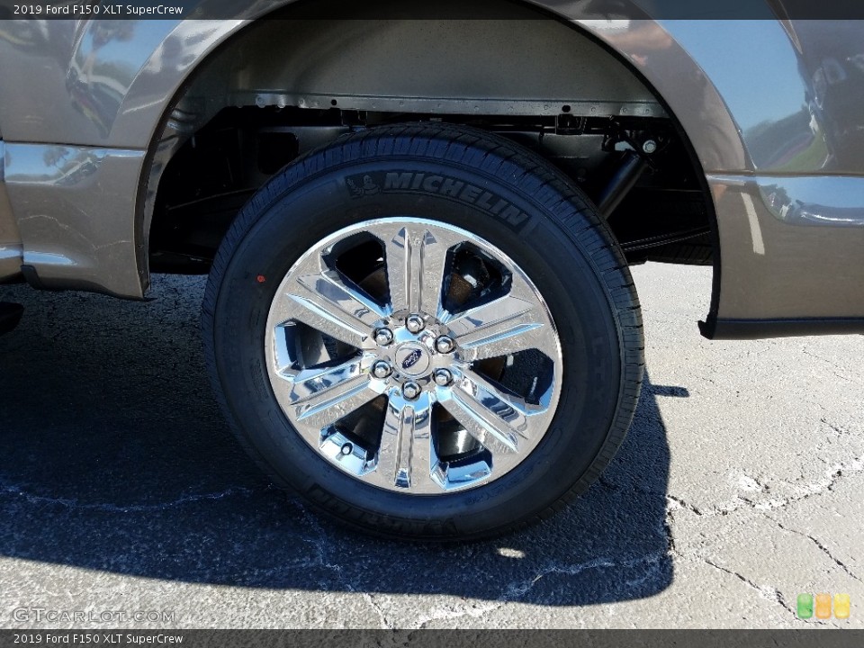 2019 Ford F150 XLT SuperCrew Wheel and Tire Photo #131404902