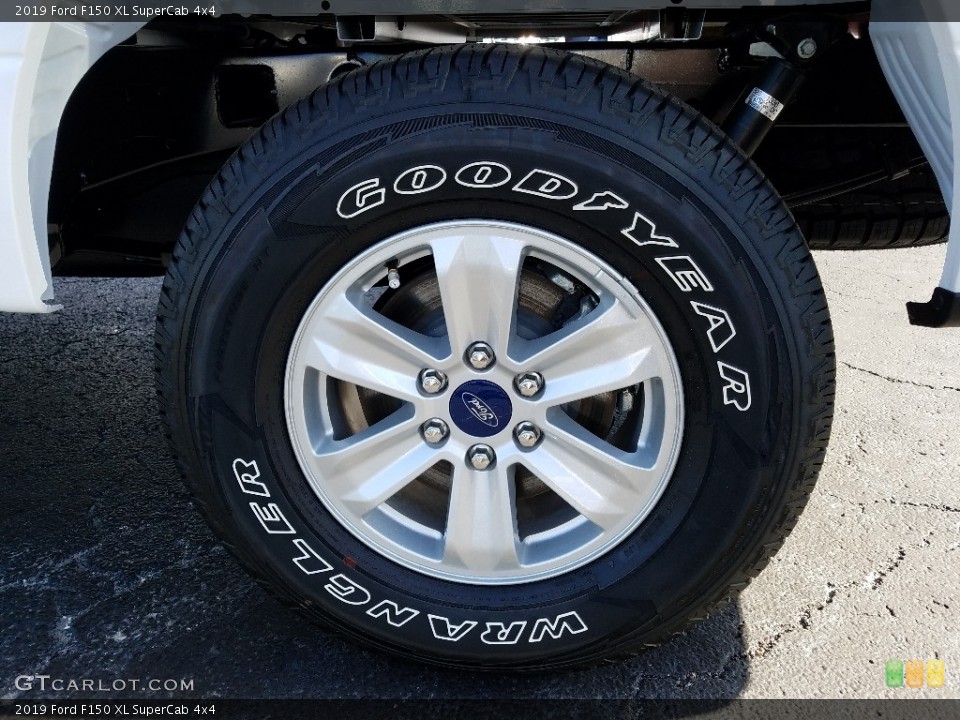2019 Ford F150 XL SuperCab 4x4 Wheel and Tire Photo #131405247