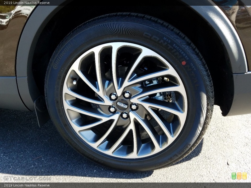 2019 Lincoln Nautilus Reserve Wheel and Tire Photo #131405640