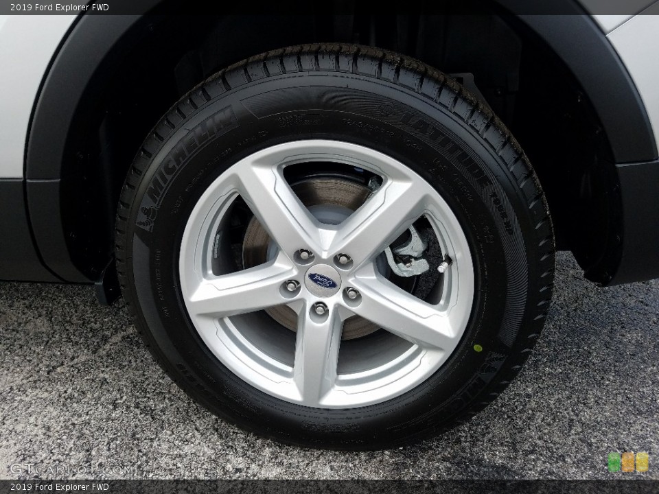 2019 Ford Explorer FWD Wheel and Tire Photo #131436382