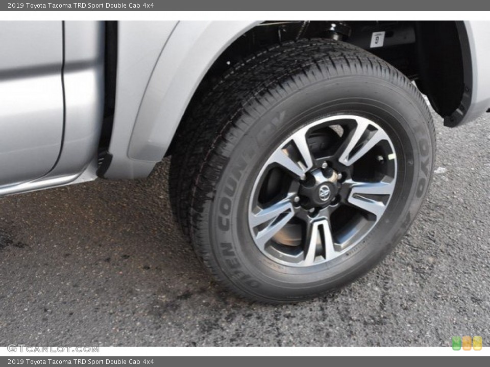 2019 Toyota Tacoma TRD Sport Double Cab 4x4 Wheel and Tire Photo #131442877