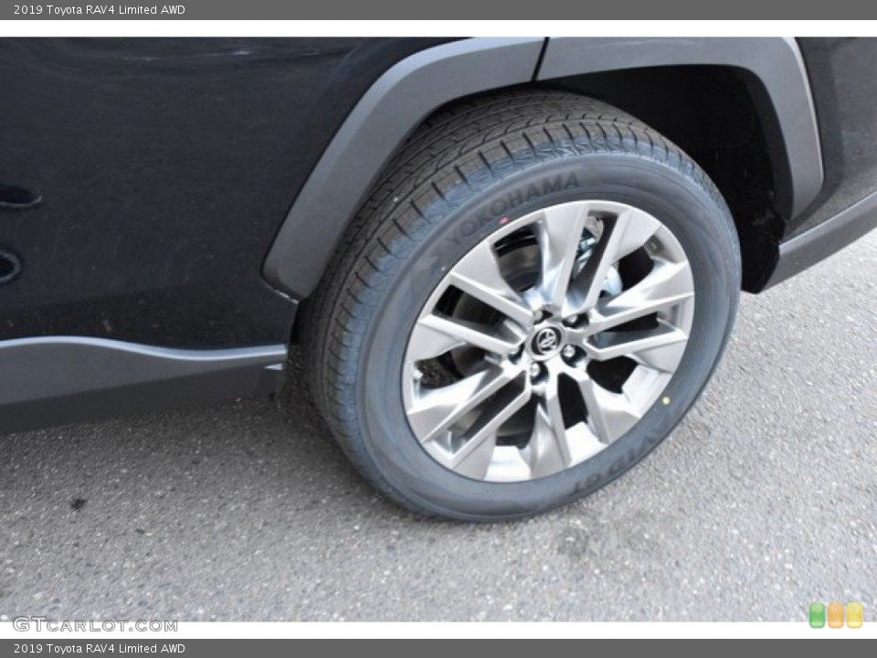 2019 Toyota RAV4 Limited AWD Wheel and Tire Photo #131443657