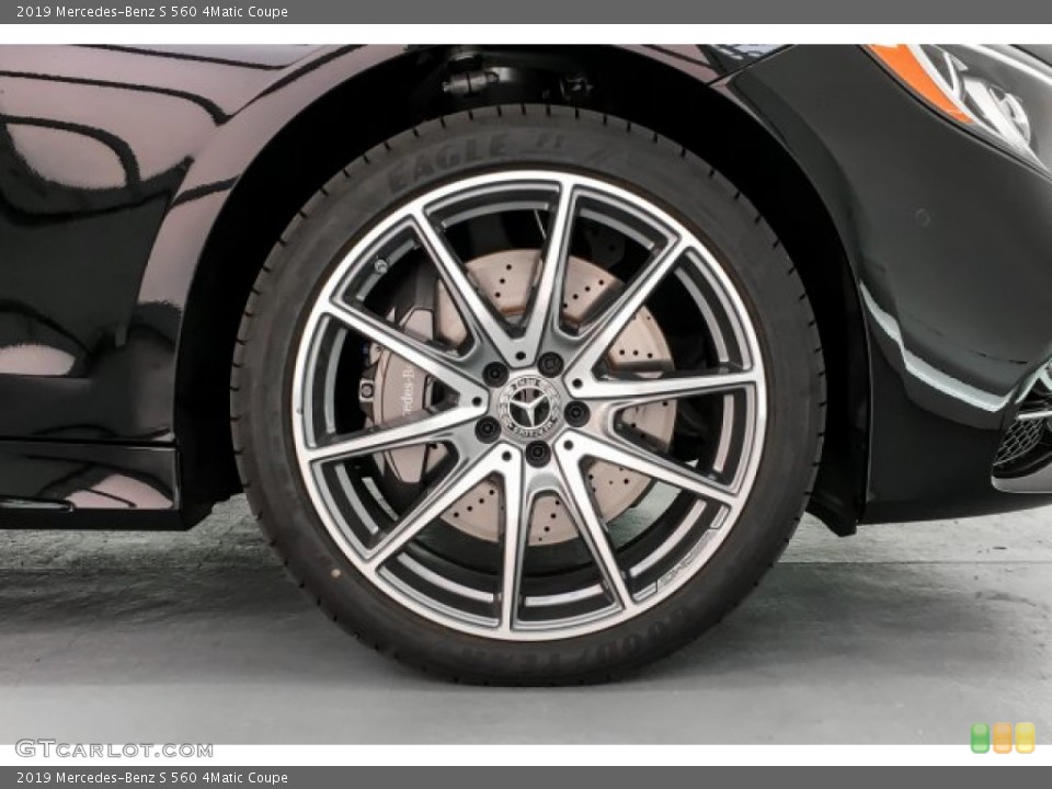 2019 Mercedes-Benz S 560 4Matic Coupe Wheel and Tire Photo #131451673