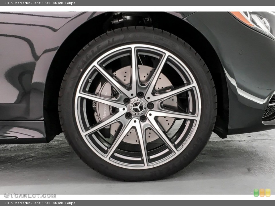 2019 Mercedes-Benz S 560 4Matic Coupe Wheel and Tire Photo #131452303