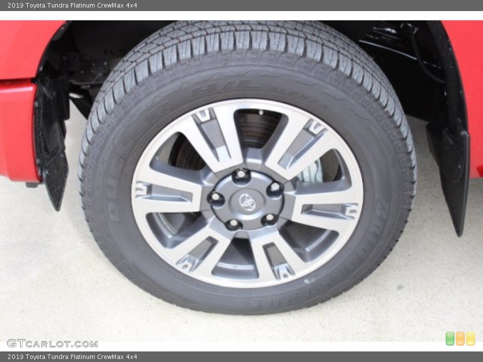 2019 Toyota Tundra Platinum CrewMax 4x4 Wheel and Tire Photo #131454013