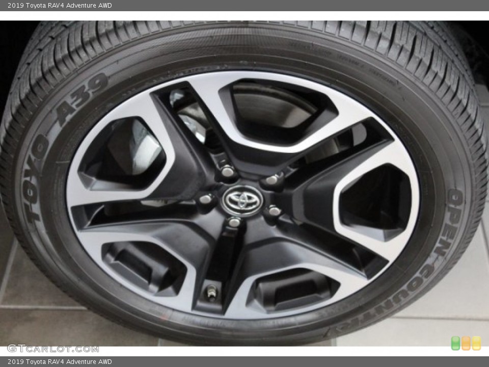 2019 Toyota RAV4 Adventure AWD Wheel and Tire Photo #131454445