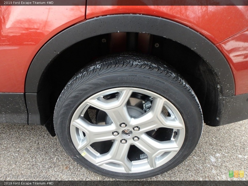 2019 Ford Escape Titanium 4WD Wheel and Tire Photo #131456203