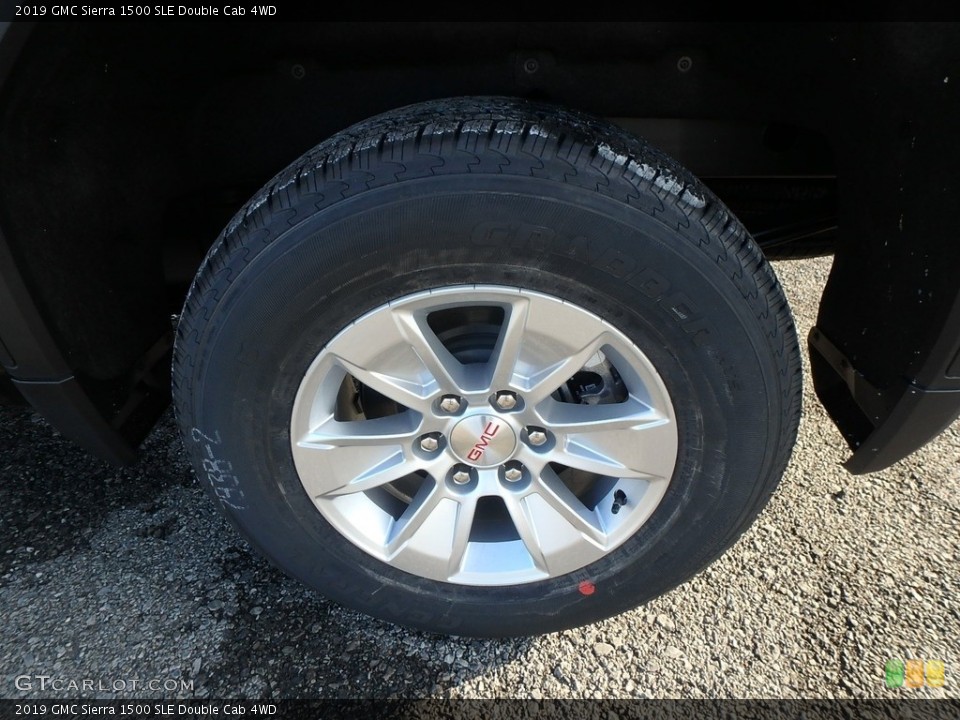 2019 GMC Sierra 1500 SLE Double Cab 4WD Wheel and Tire Photo #131473513