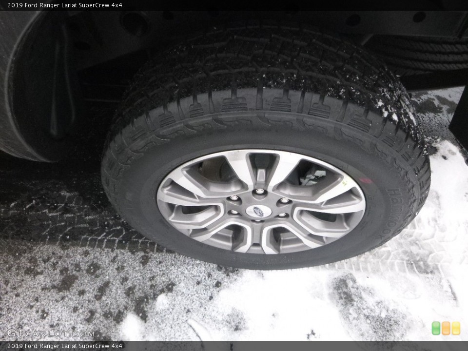 2019 Ford Ranger Lariat SuperCrew 4x4 Wheel and Tire Photo #131478522