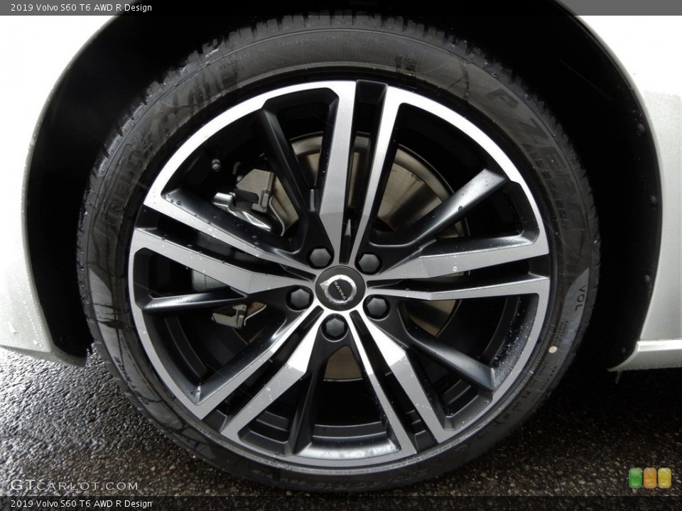 2019 Volvo S60 T6 AWD R Design Wheel and Tire Photo #131481318