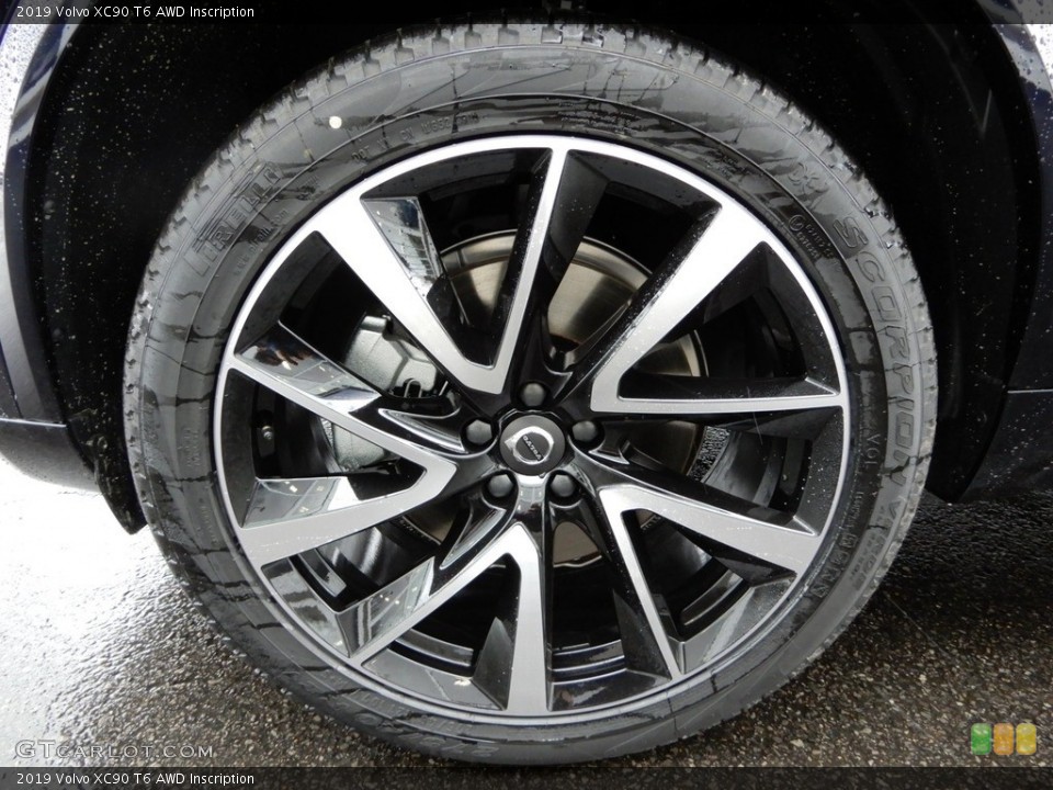 2019 Volvo XC90 T6 AWD Inscription Wheel and Tire Photo #131484267