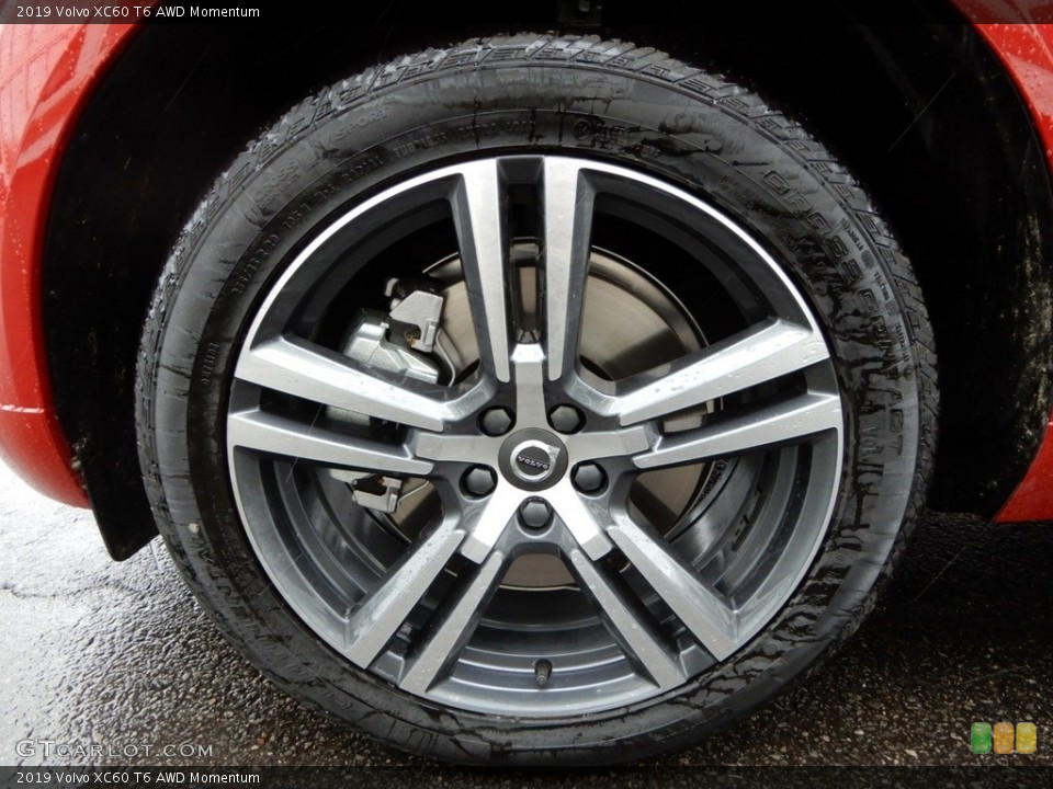 2019 Volvo XC60 T6 AWD Momentum Wheel and Tire Photo #131484690