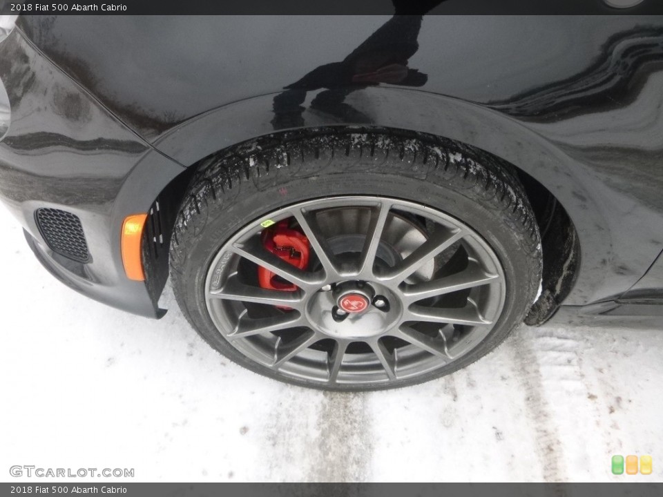 2018 Fiat 500 Abarth Cabrio Wheel and Tire Photo #131494945