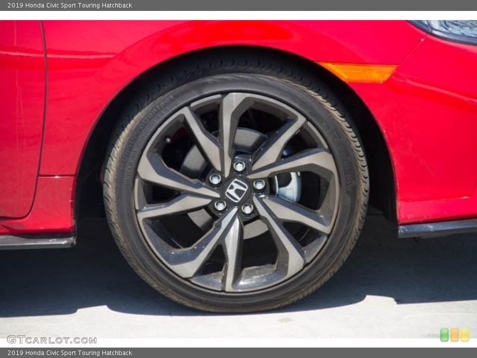 2019 Honda Civic Sport Touring Hatchback Wheel and Tire Photo #131501155