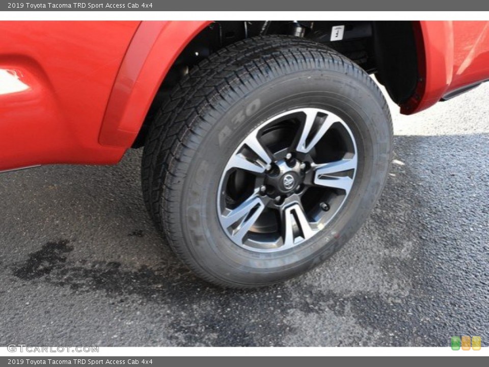 2019 Toyota Tacoma TRD Sport Access Cab 4x4 Wheel and Tire Photo #131502637