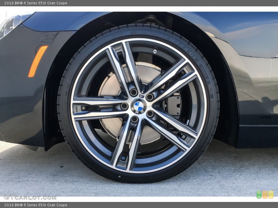 2019 BMW 6 Series 650i Gran Coupe Wheel and Tire Photo #131508007