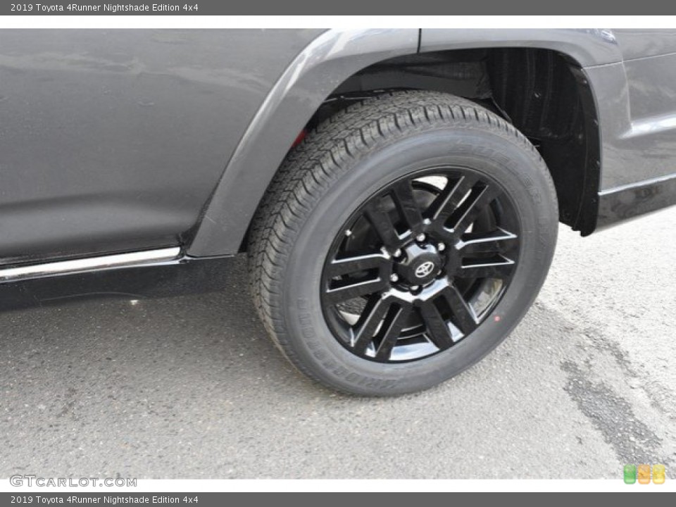2019 Toyota 4Runner Nightshade Edition 4x4 Wheel and Tire Photo #131511283