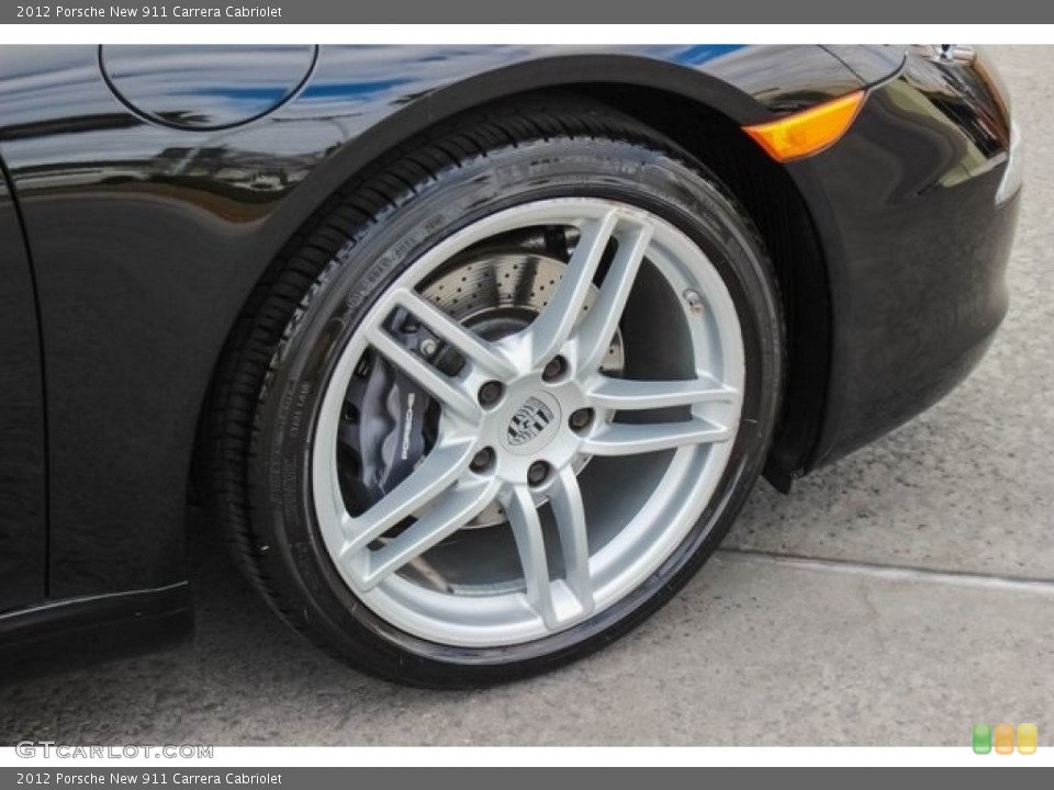 2012 Porsche New 911 Carrera Cabriolet Wheel and Tire Photo #131568365